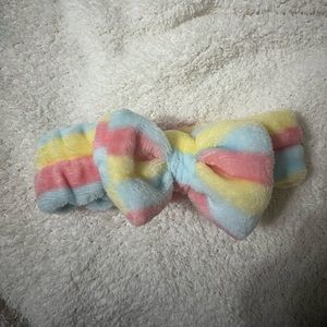 stretchy head bands with bows 4 piece